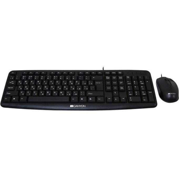 Canyon Classic SET-1 Wired Keyboard And Mouse Combo Set CNE-CSET1