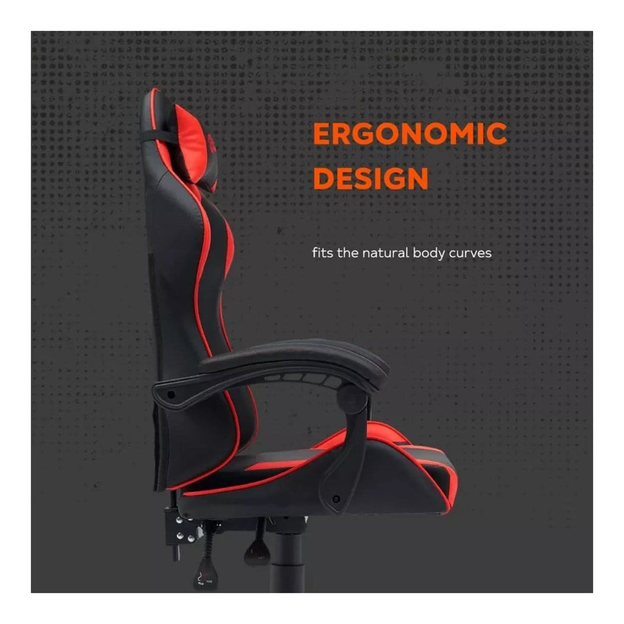 Canyon Core SGCH2 Ergonomic Gaming Chair Black Orange CNE-SGCH2