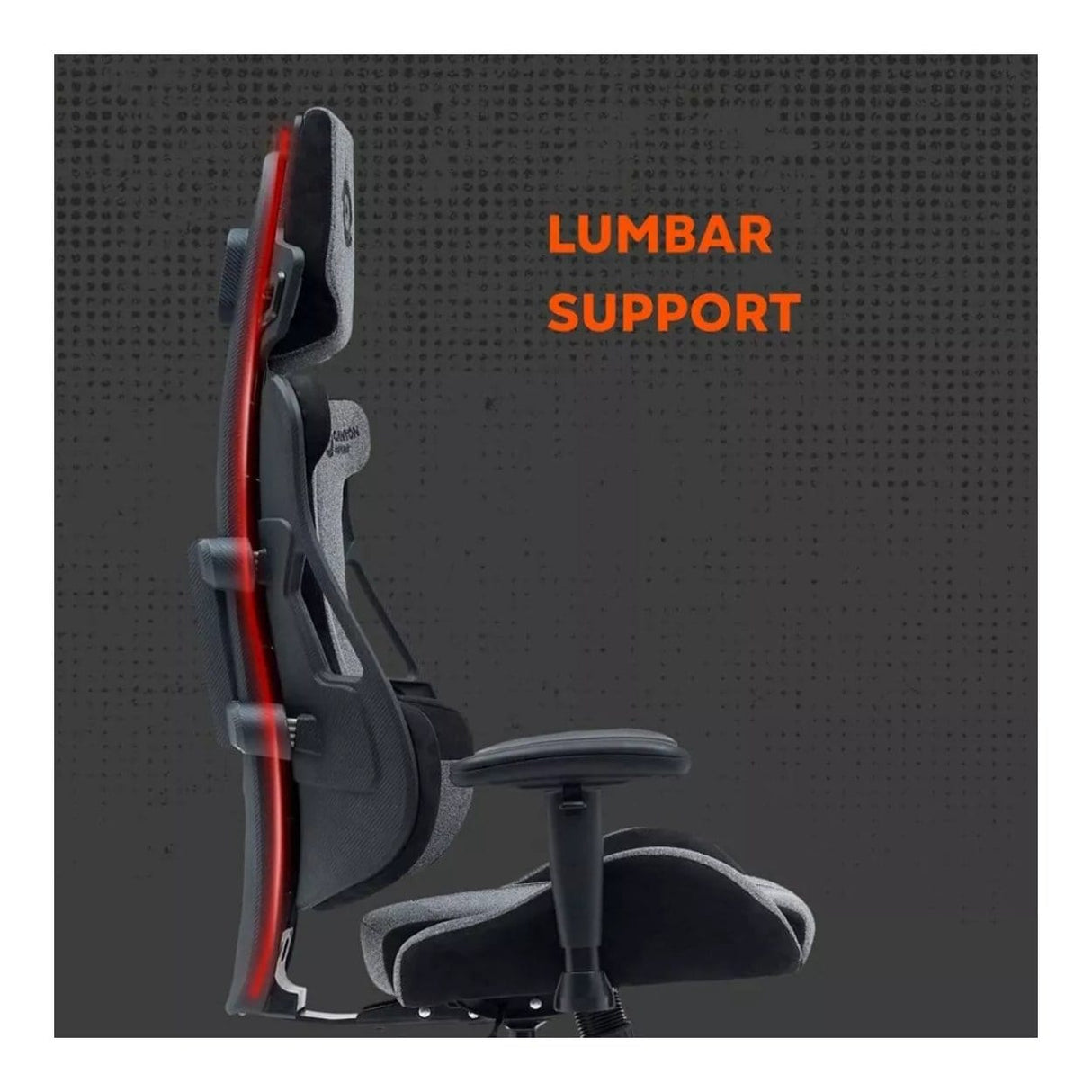 Canyon Morphos ABCH01 Ergonomic Gaming Chair Black CNS-ABCH01BW