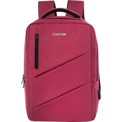 Canyon BPE-5 15.6-inch Laptop Backpack Red CNS-BPE5BD1