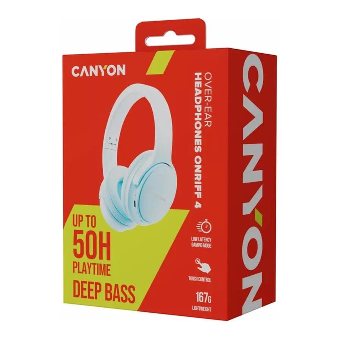 Canyon OnRiff 4 Wireless Headphone Blue CNS-CBTHS4BL