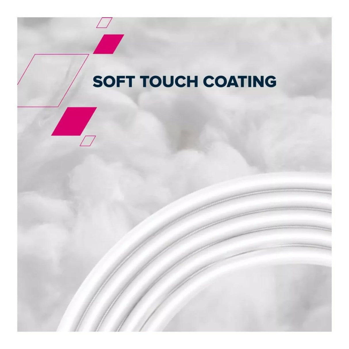 Canyon 100W Type-C Male to Male Silicon Cable 2m White CNS-CC100SC20W