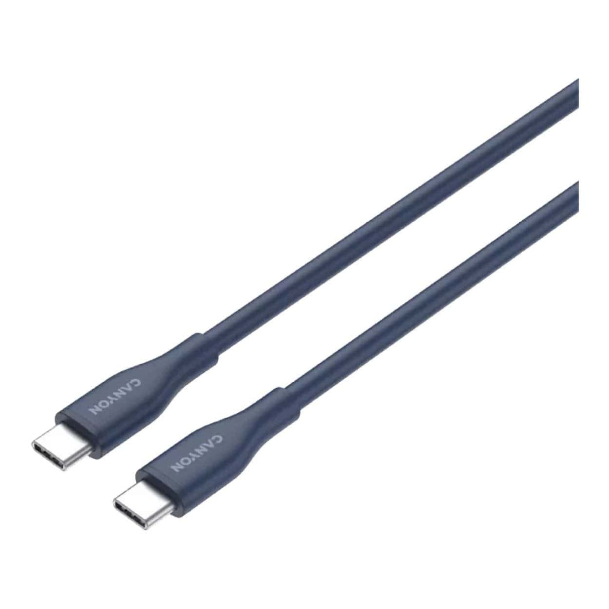 Canyon 60W Type-C Male to Male Silicon Cable 1m Dark Blue CNS-CC60SC10DB