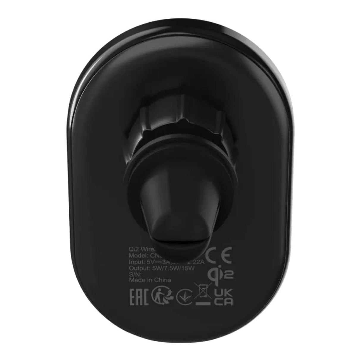 Canyon OnGrip 105 15W Qi2 Wireless Car Charger Black CNS-CCH105B