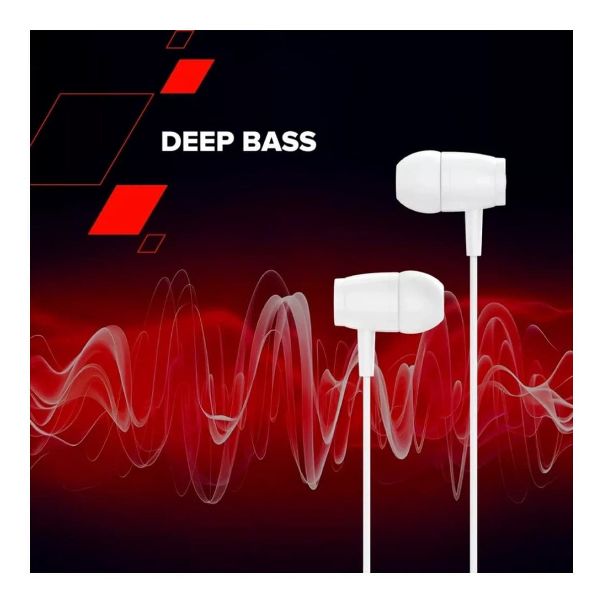 Canyon SEP-5 Wired Earphone Red CNS-CEP5R