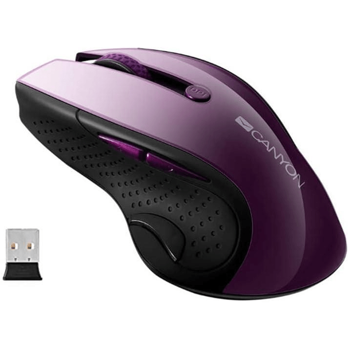 Canyon MW-01 Wireless Mouse Purple CNS-CMSW01P