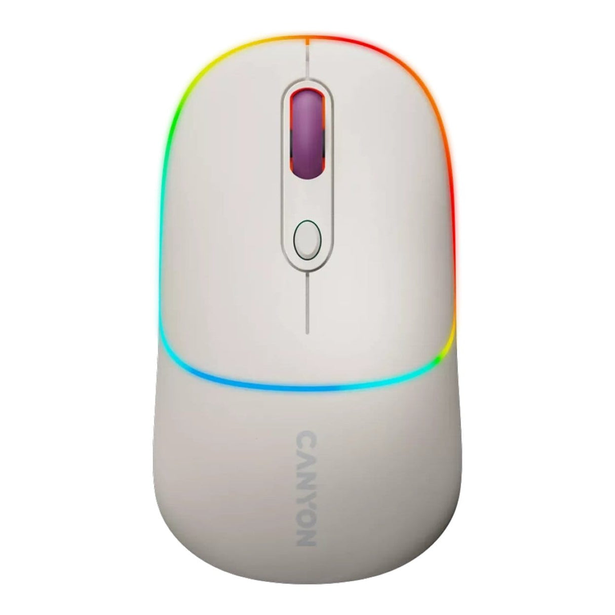 Canyon MW-22 Dual Mode RGB Wireless Mouse - White CNS-CMSW22RC