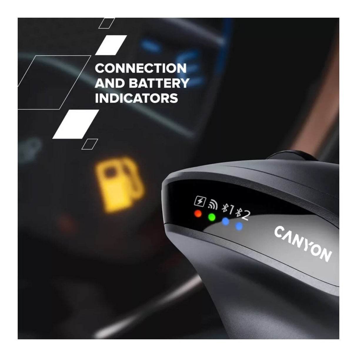 Canyon MW-25 Vertical Wireless Mouse Black CNS-CMSW25