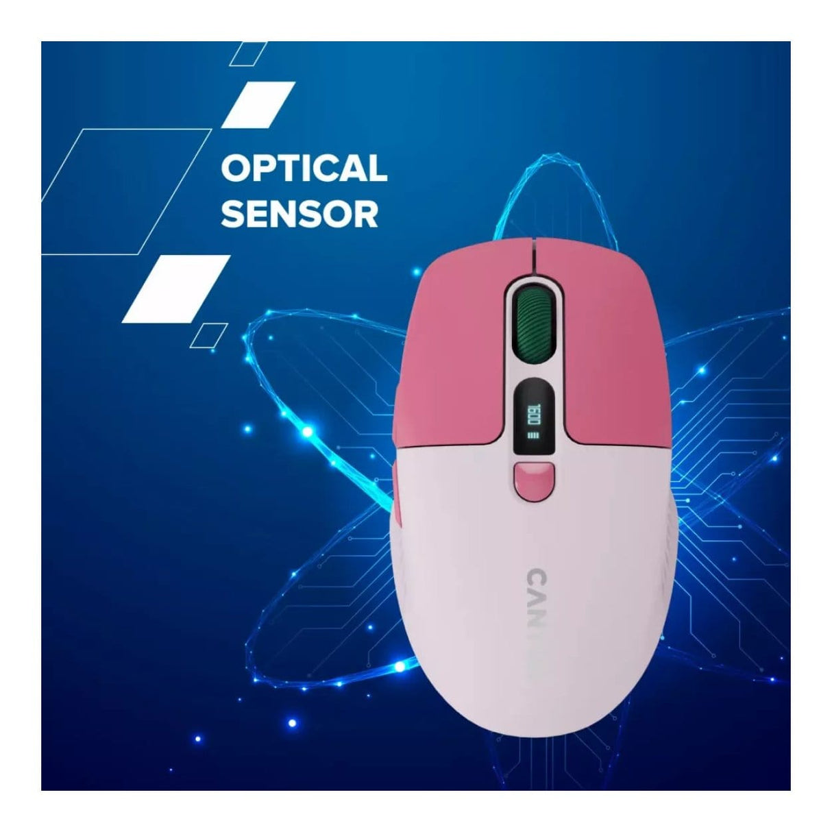 Canyon MW-26 LCD Wireless Silent Mouse Violet CNS-CMSW26V