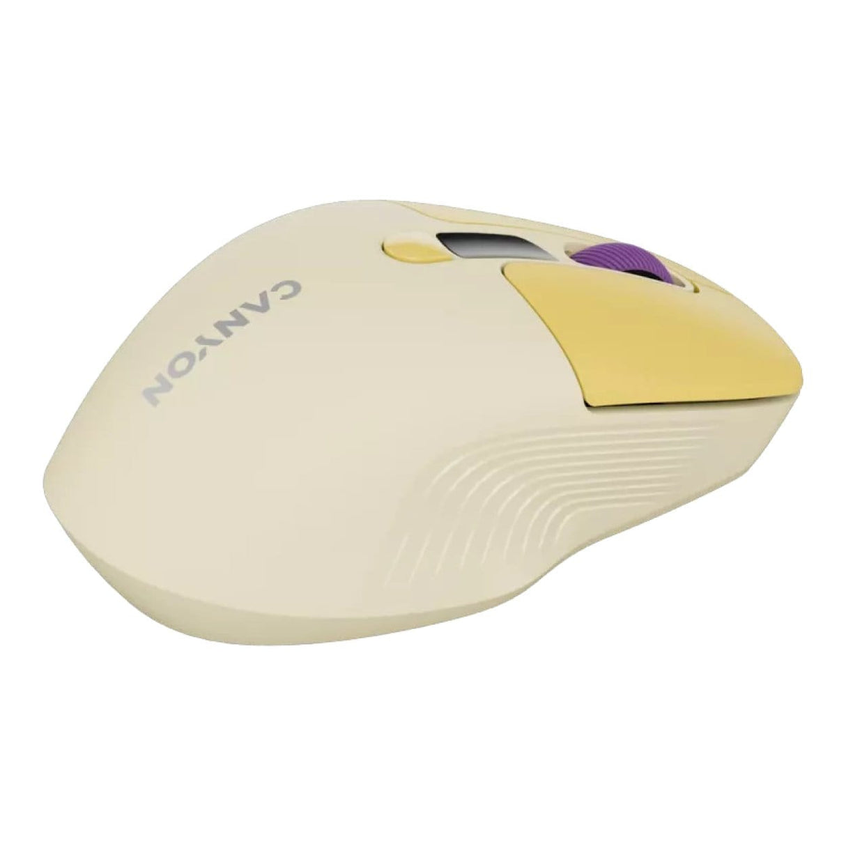Canyon MW-26 LCD Wireless Silent Mouse Yellow CNS-CMSW26Y