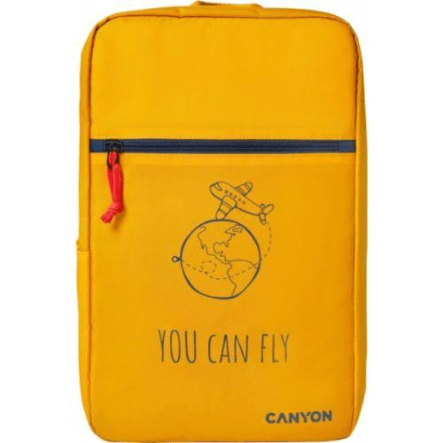 Canyon CSZ-03 15.6-inch Carry-on Laptop Backpack Yellow CNS-CSZ03YW01