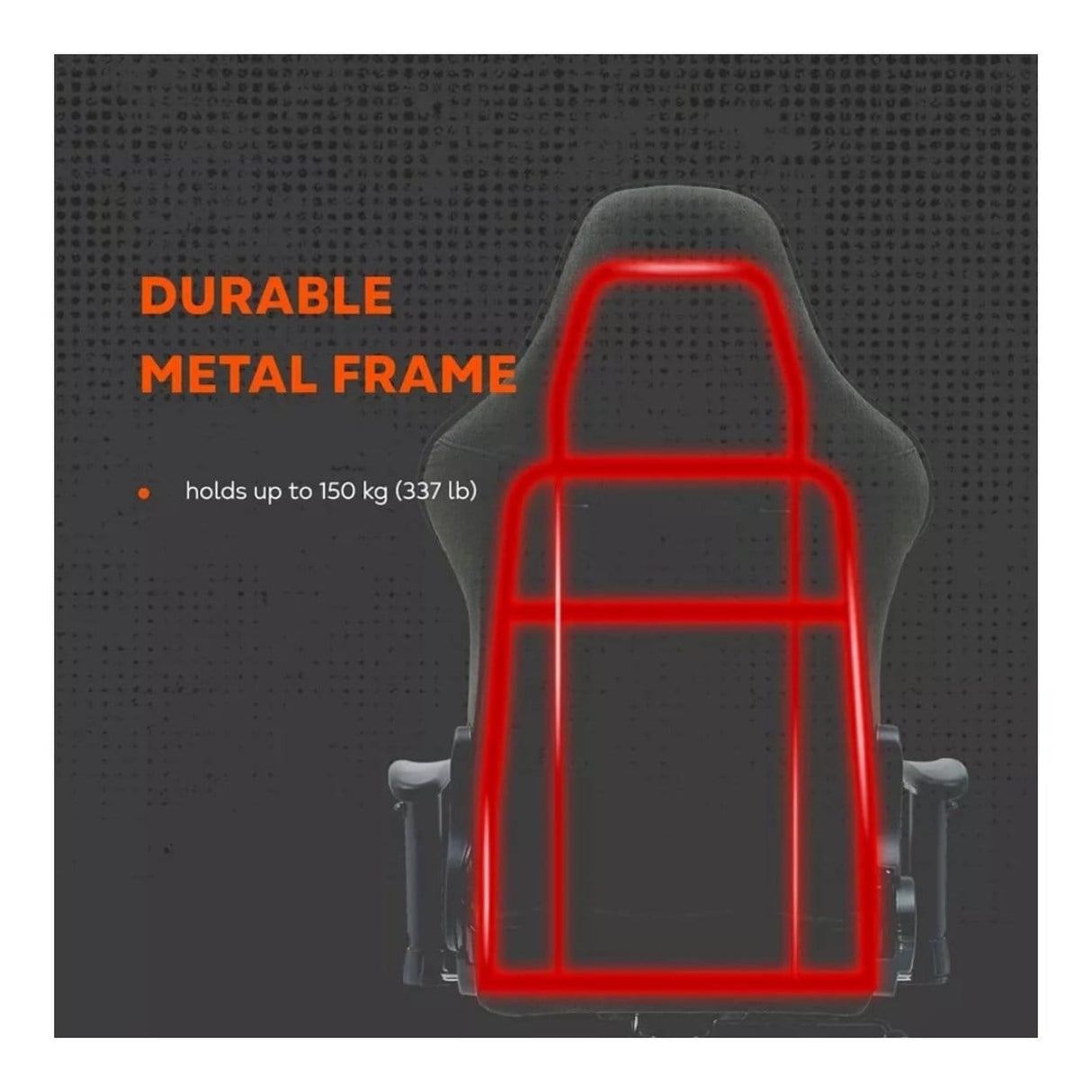 Canyon Crest FCH01 Gaming Chair Grey CNS-FCH01