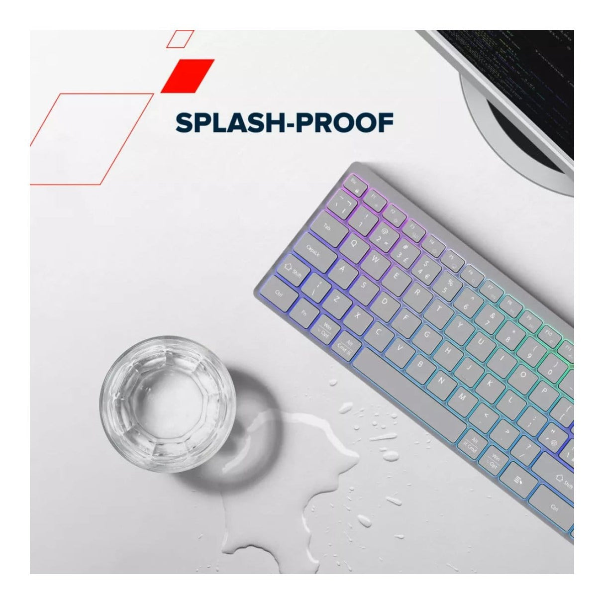 Canyon HKB-W11 RGB Wireless Keyboard Black CNS-HBTK11B