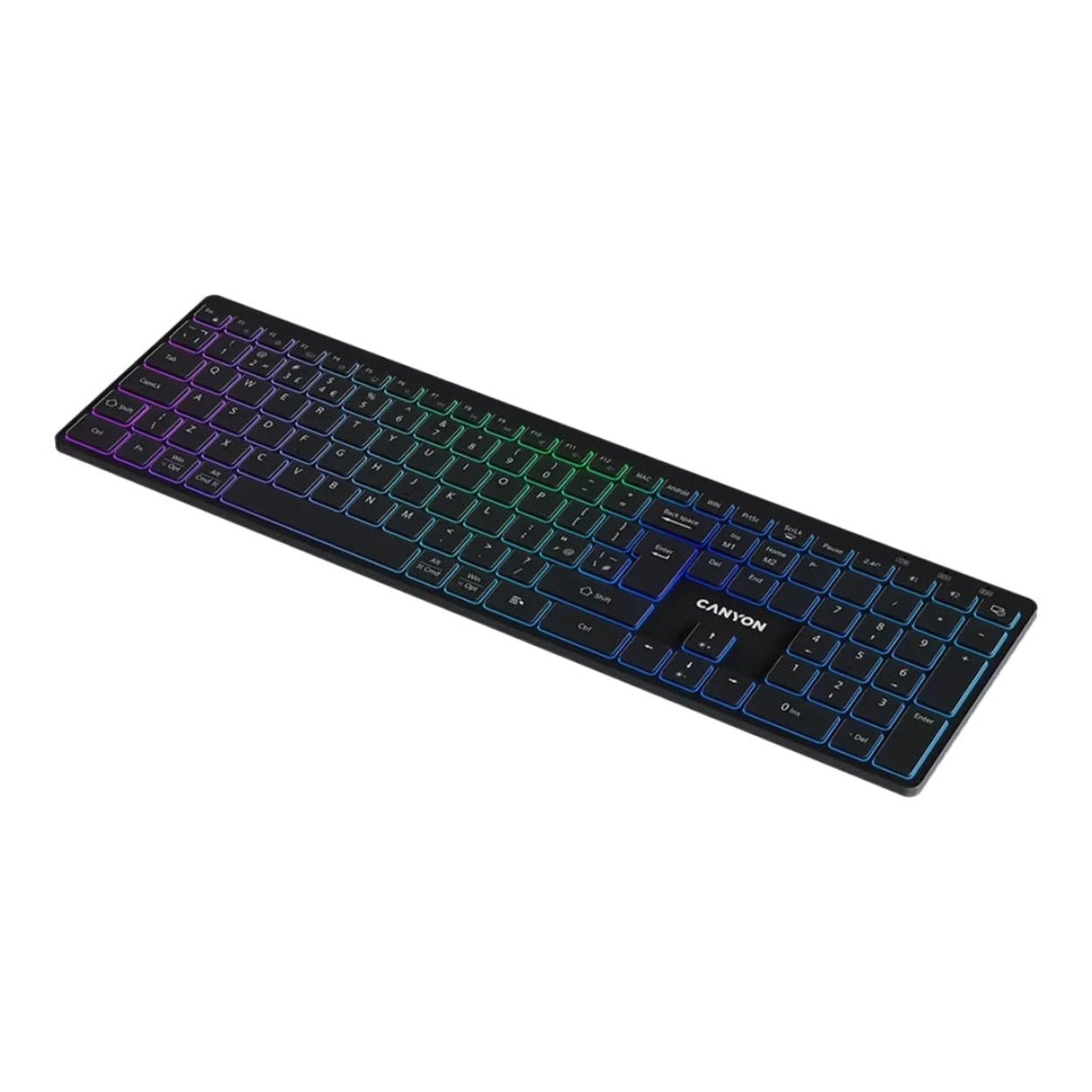 Canyon HKB-W11 RGB Wireless Keyboard Black CNS-HBTK11B