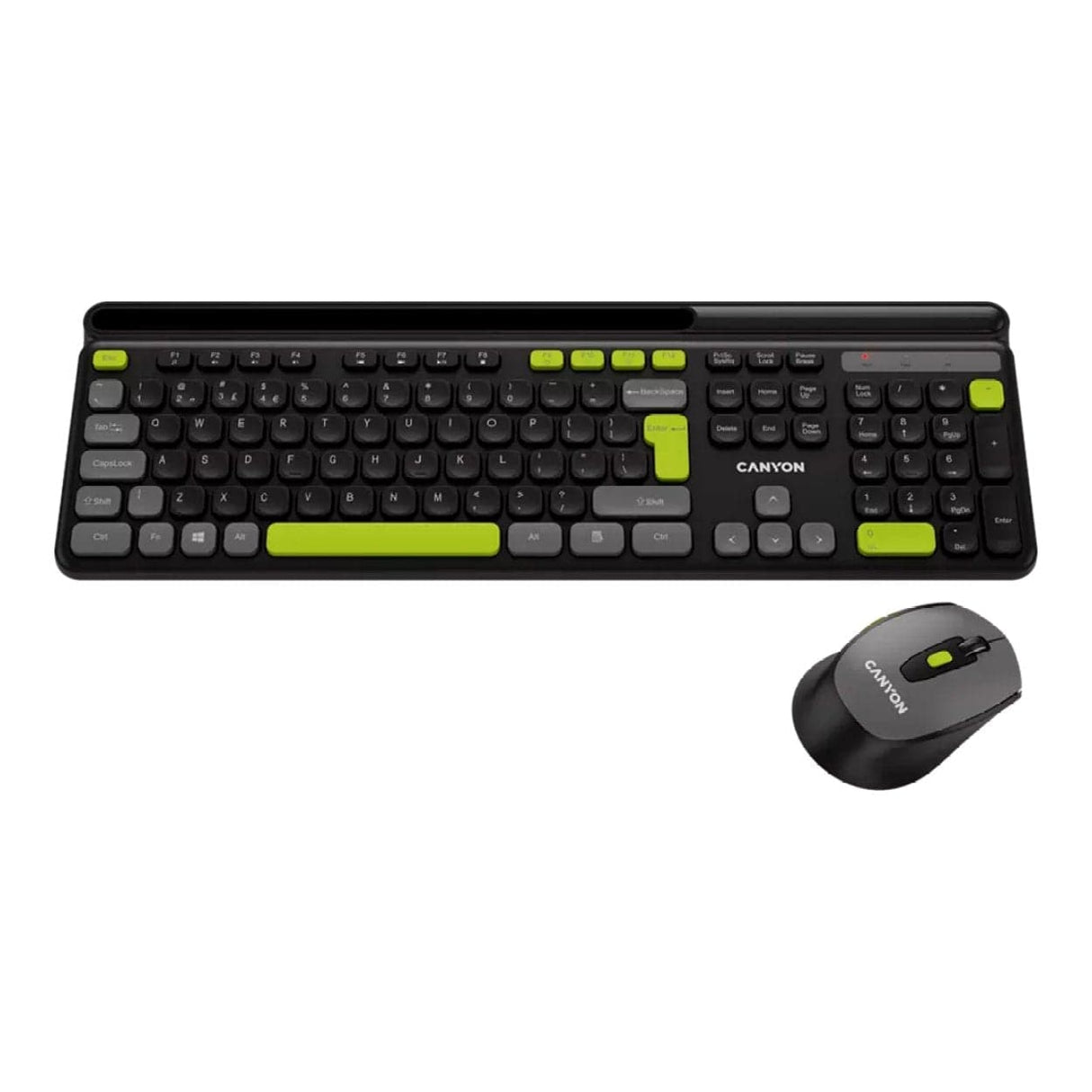 Canyon HSET-W5 Wireless Keyboard and Mouse Combo Black CNS-HSETW5BK