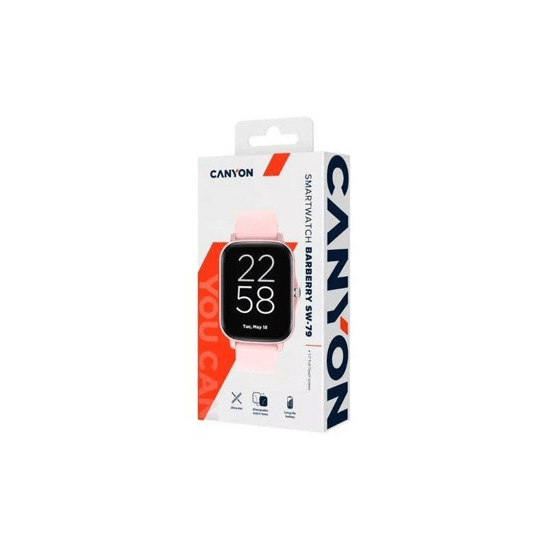 Canyon SW-79 Barberry Smart Watch Pink CNS-SW79PP