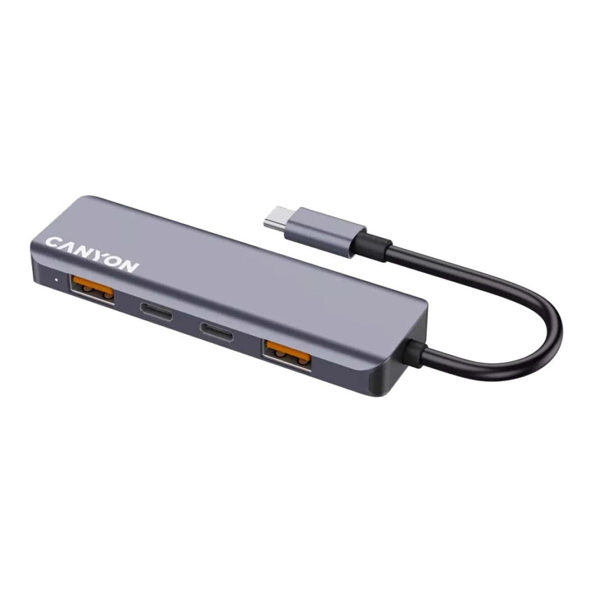 Canyon DS-18 5-in-1 Type-C Hub Grey CNS-TDS18