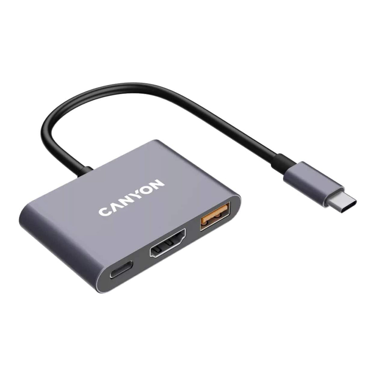 Canyon DS-4 3-in-1 Type-C Hub Grey CNS-TDS4