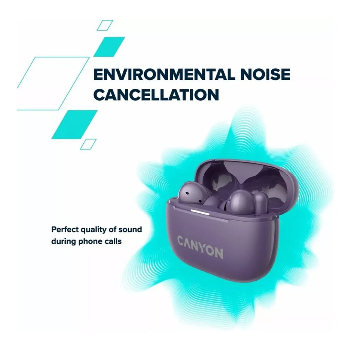 Canyon OnGo 10 TWS Earbuds Black CNS-TWS10B