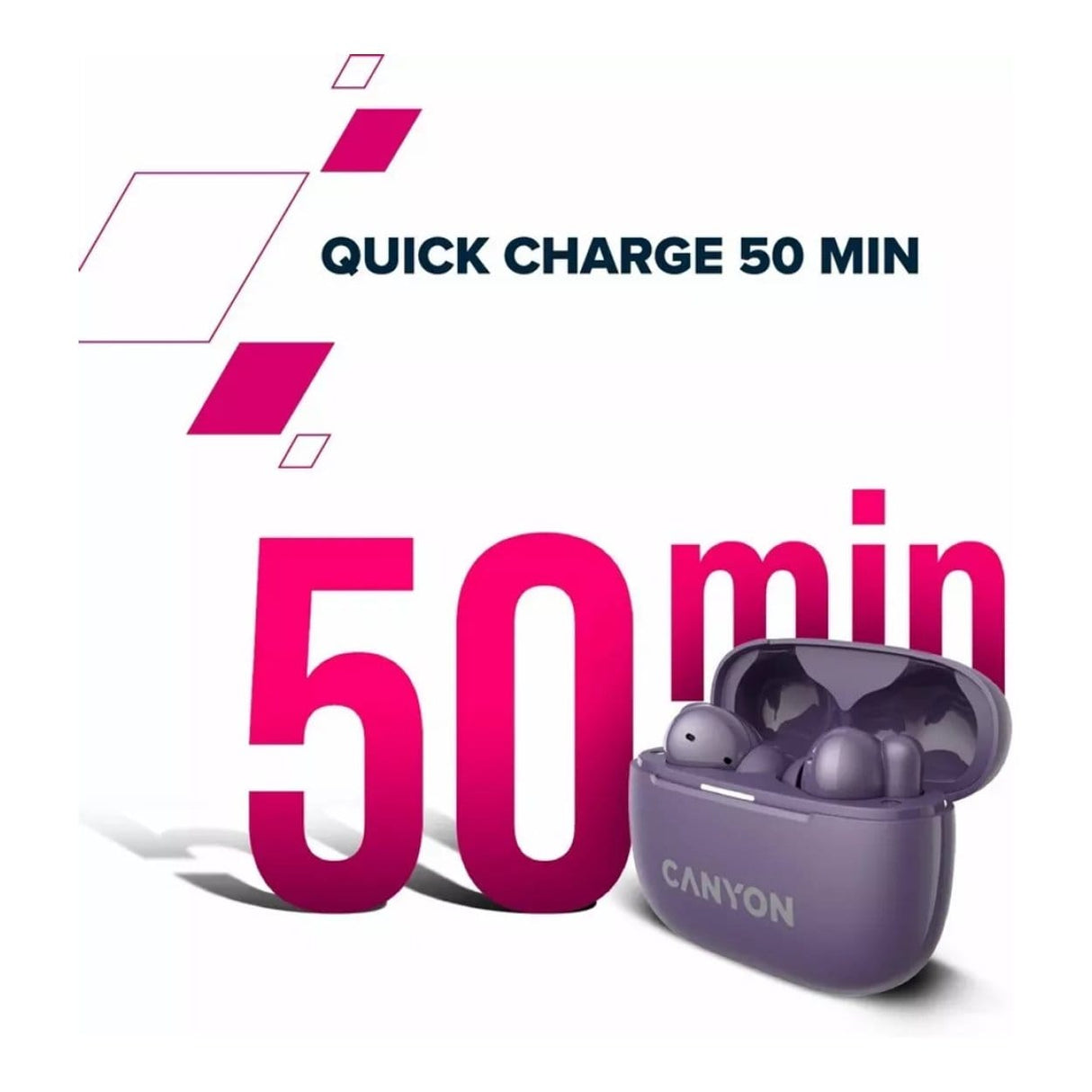 Canyon OnGo 10 TWS Earbuds Black CNS-TWS10B