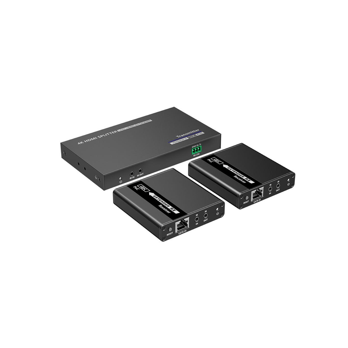 Lenkeng 30Hz 4K 3-port HDMI 40m Extender CNV-LKV722P – FirstShop