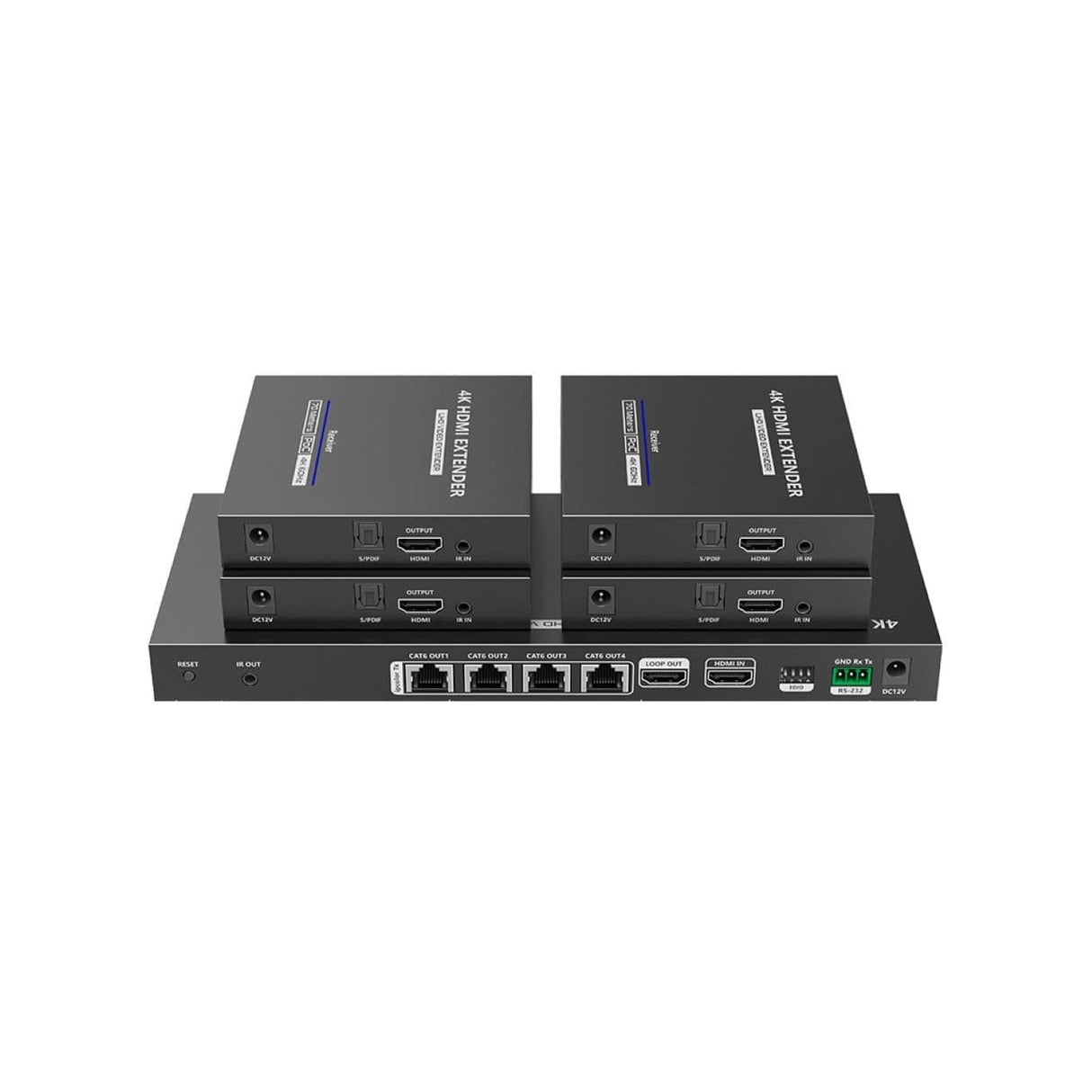 Lenkeng 1x4 HDMI Splitter CNV-LKV824P