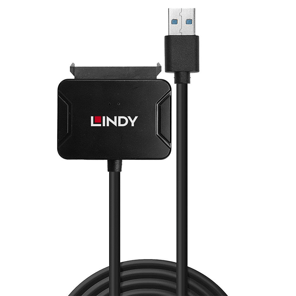 Lindy USB 3.0 to SATA Converter with Power Supply CNV-USB-SATAIII-CL