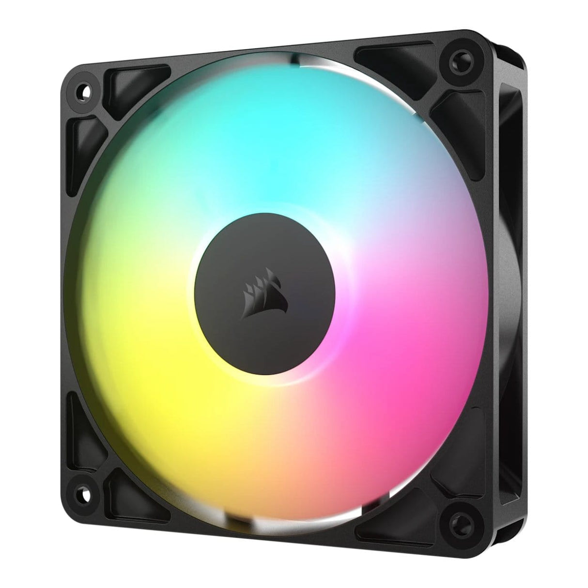 Corsair RS120 ARGB 120mm PWM Computer Case Fan Black 1-pack CO-9050180-WW