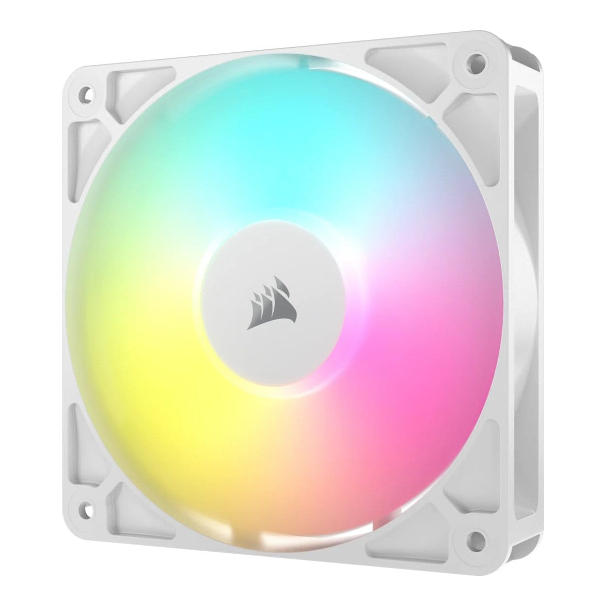 Corsair RS120 ARGB 120mm PWM Computer Case Fan White 1-pack CO-9050184-WW