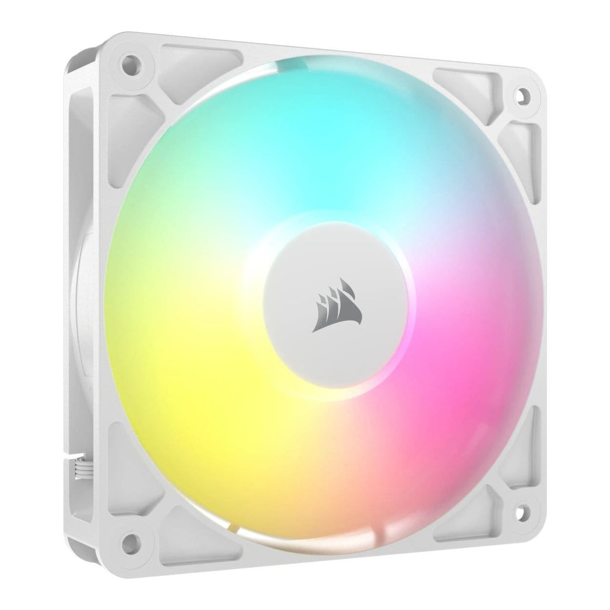 Corsair RS120 ARGB 120mm PWM 2100 RPM Case Fan - Triple-pack White CO-9050185-WW