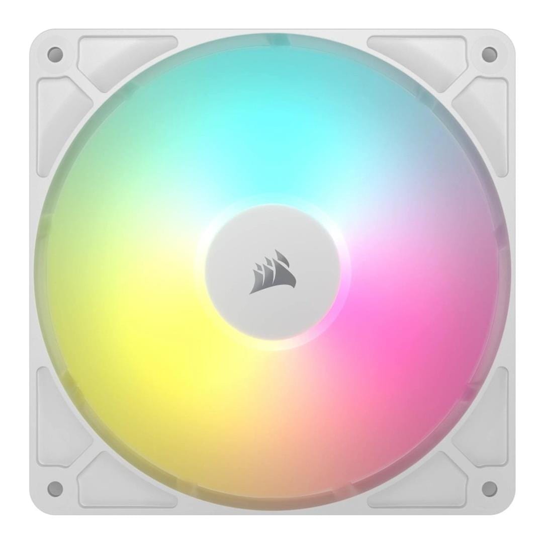 Corsair RS140 ARGB 140mm PWM 1700 RPM Case Fan - Single-pack White CO-9050186-WW