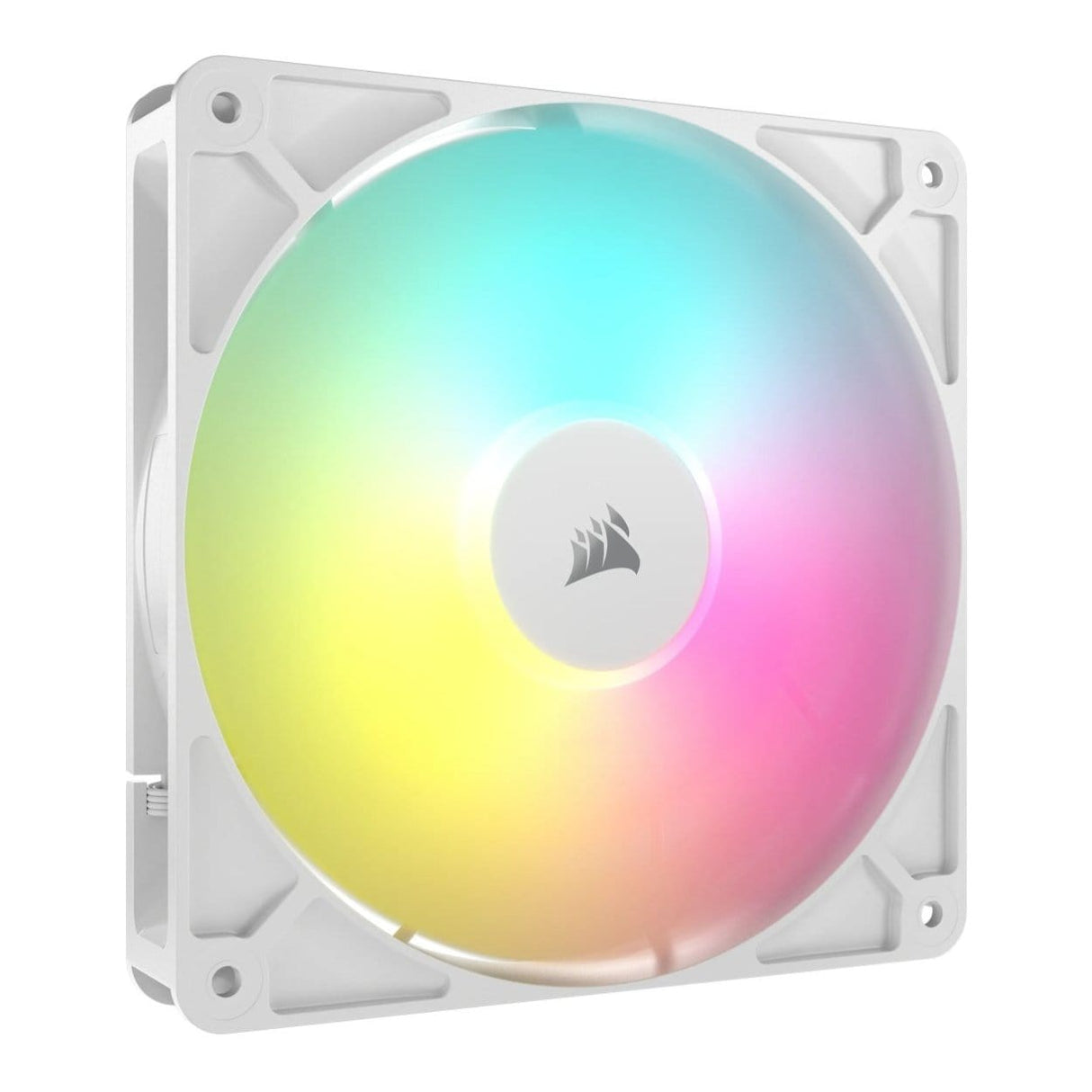 Corsair RS140 ARGB 140mm PWM 1700 RPM Case Fan - Single-pack White CO-9050186-WW