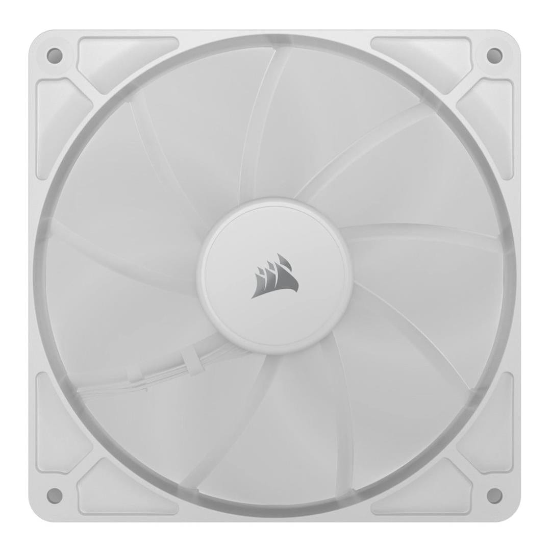 Corsair RS140 140mm PWM 1700 RPM Case Fan - Single-pack White CO-9050194-WW