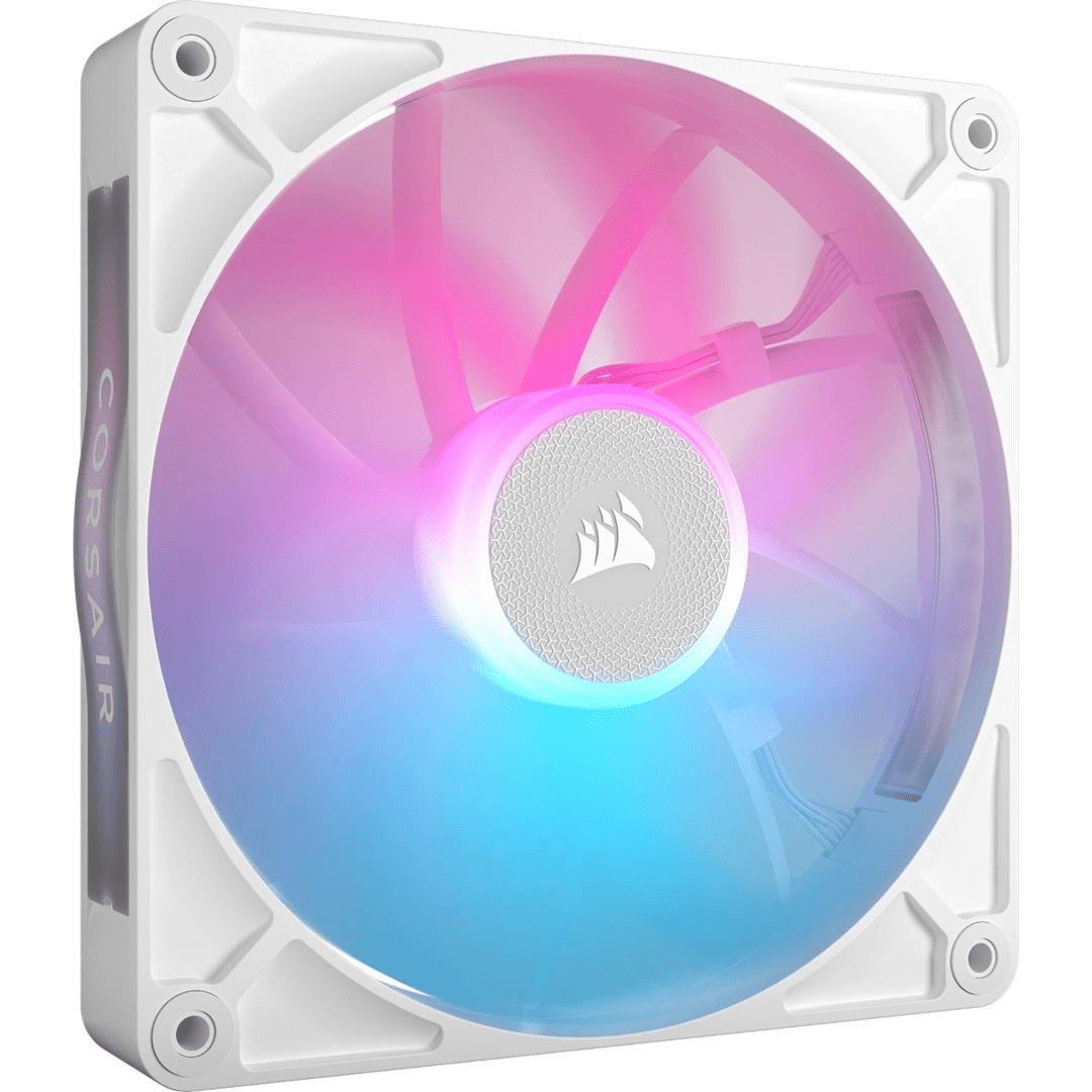 Corsair iCUE Link RX140 RGB 140mm PWM 1700 RPM PC Case Fan - White CO-9051023-WW