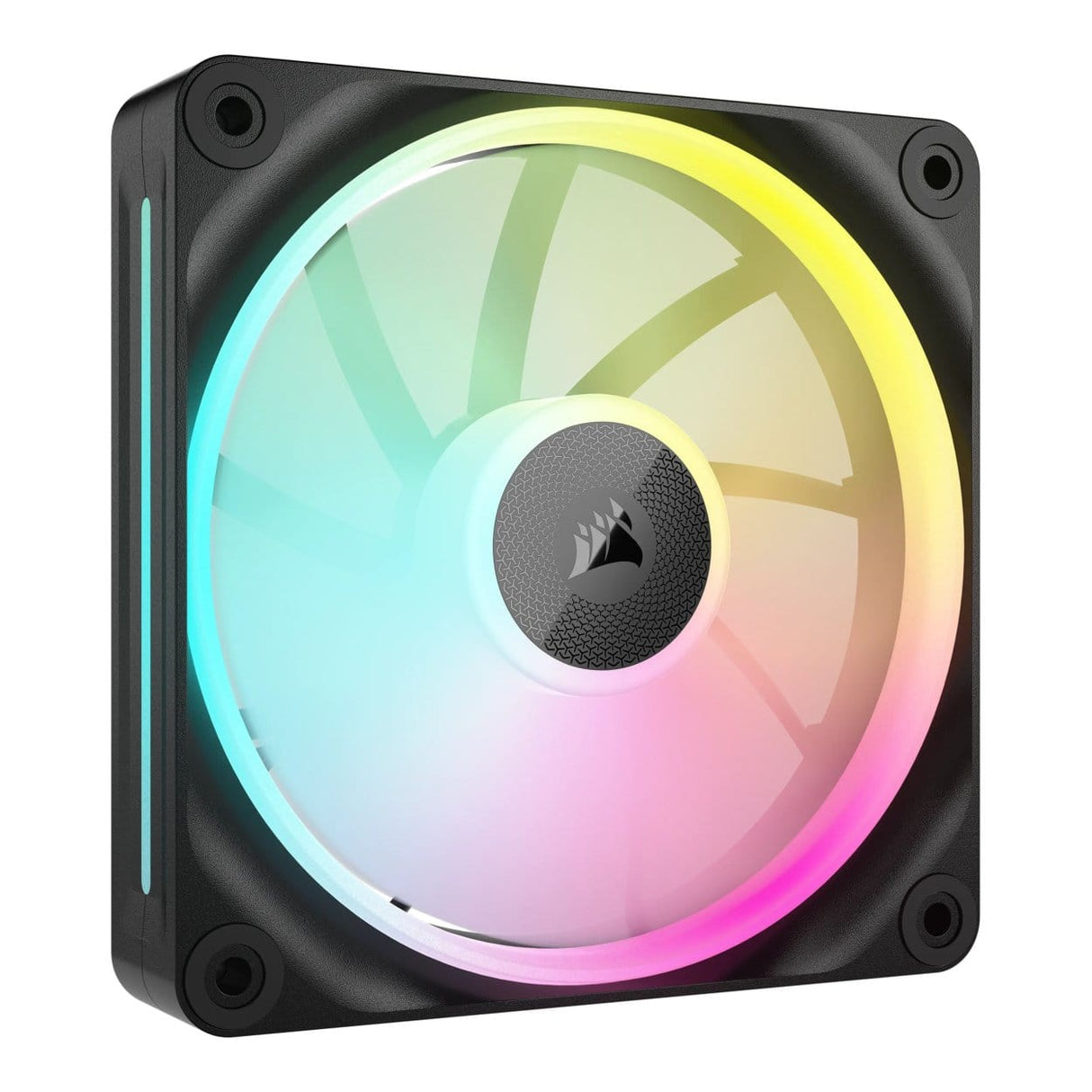 Corsair LX120 RGB iCUE Link 120mm PWM Black Case Fan - Triple Pack CO-9051026-WW