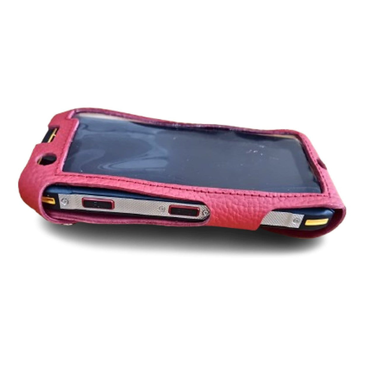 Conquest 3-Point Leather Case Holder with Strap for S19 and S29 Red