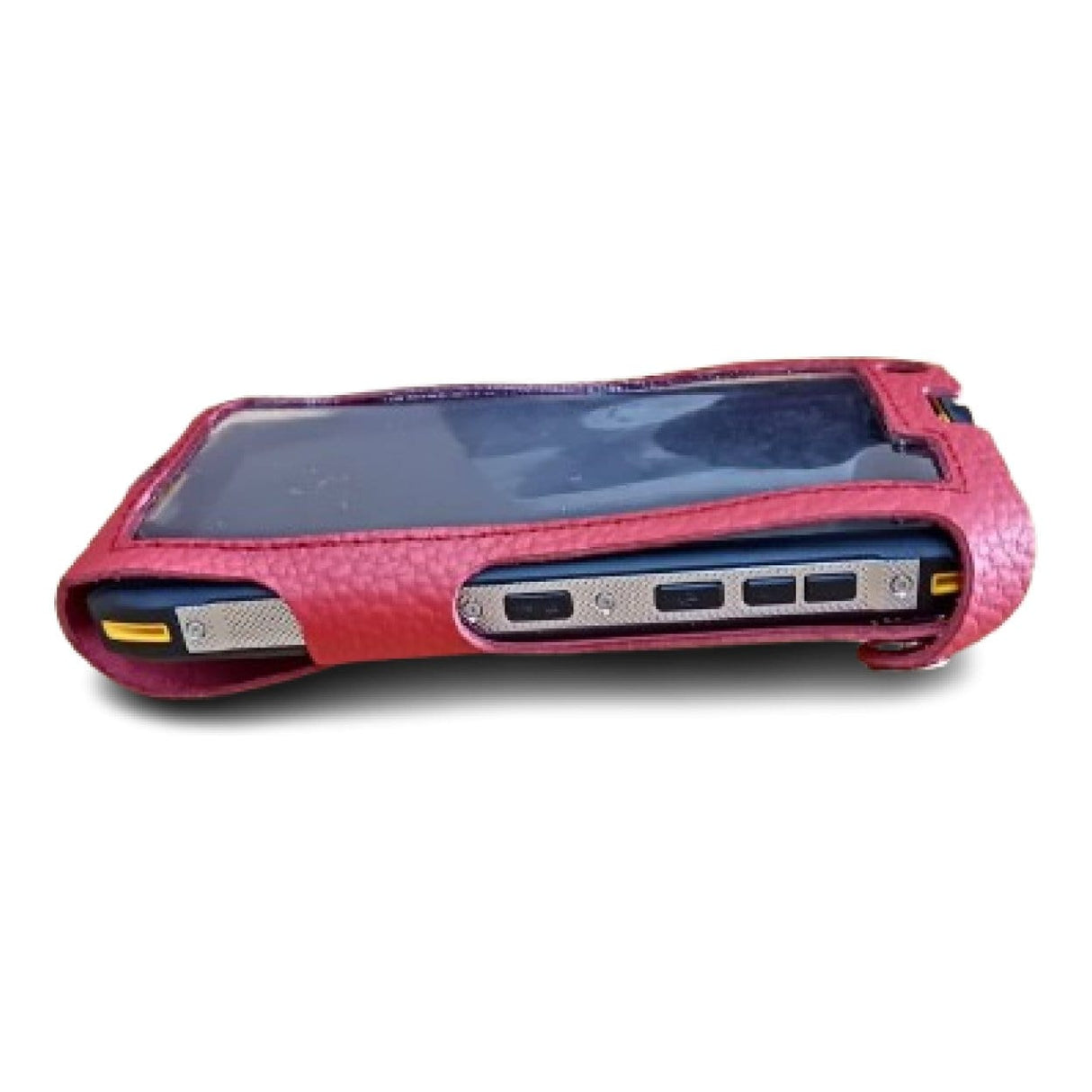 Conquest 3-Point Leather Case Holder with Strap for S19 and S29 Red