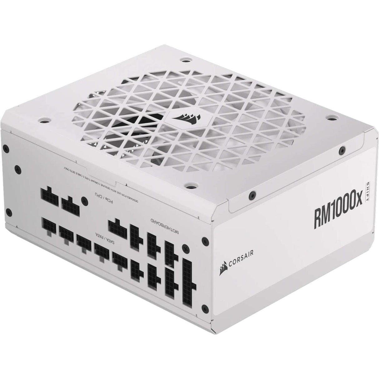 Corsair RM Series RM1000x Shift 1000 Watt 80 PLUS Gold Fully Modular ATX PSU - White CP-9020275-WW