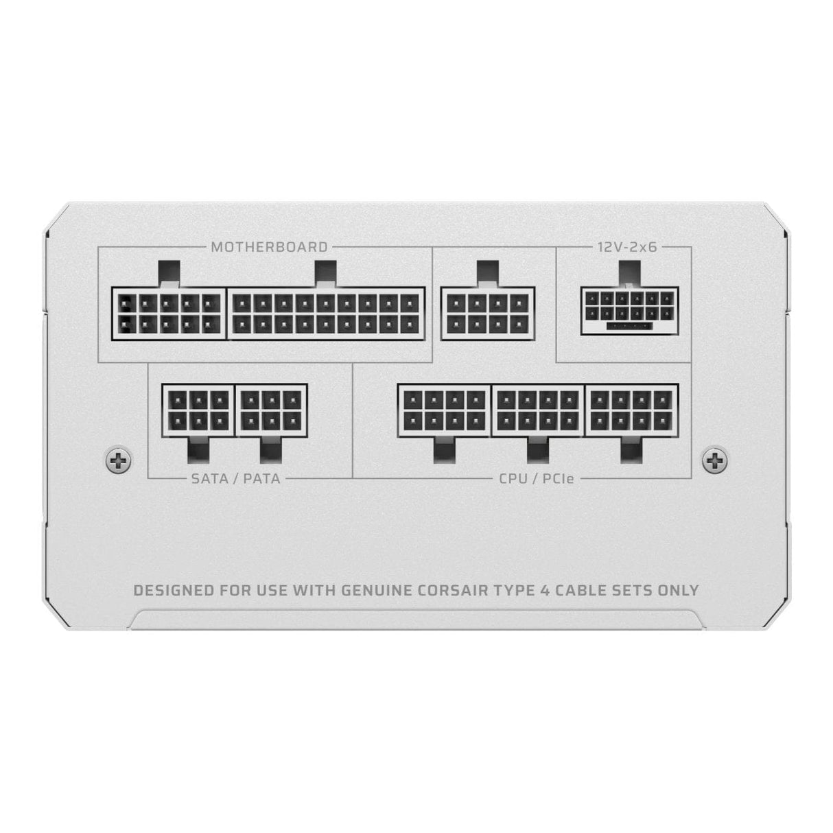 Corsair RM Series RM1000e 1000W Cybenetics Gold Fully Modular White ATX 3.1 Power Supply CP-9020294-WW