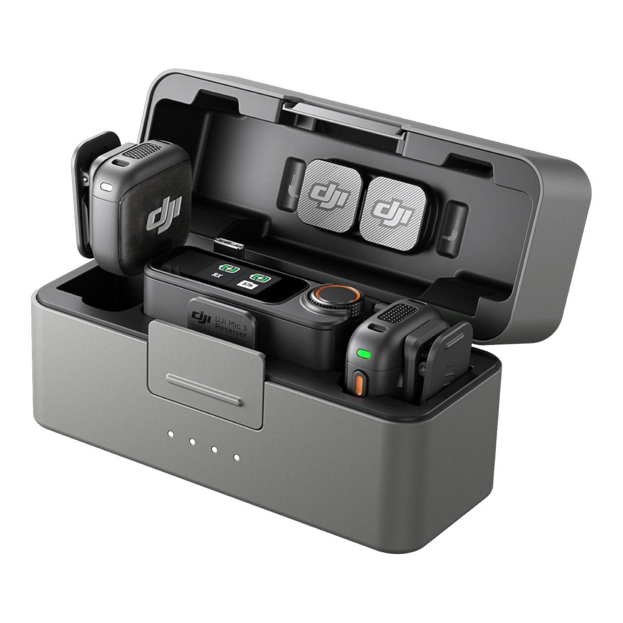 DJI Mic 3 Advanced Mini Wireless Microphone with Charging Case CP.RN.00000480.01