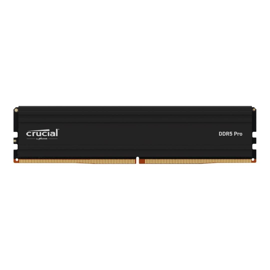 Crucial Pro 16GB 6400MHz DDR5 UDIMM Overclocking Memory Module CP16G64C38U5B