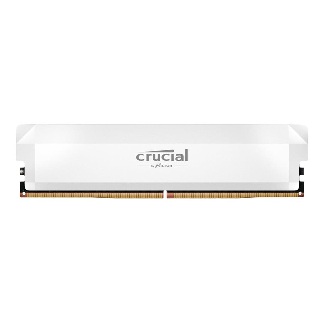 Crucial Pro Overclocking CP16G64C38U5W UDIMM Memory Module 16GB DDR5 6400MHz