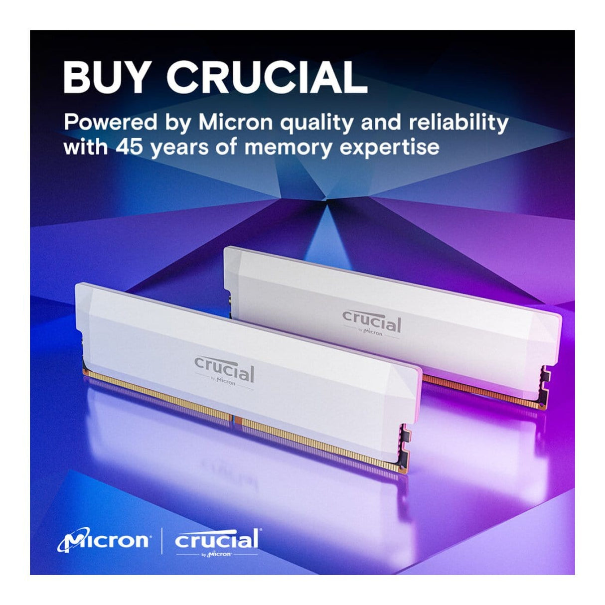 Crucial Pro Overclocking CP2K16G60C36U5W Memory Module 32GB 2 x 16GB DDR5 6000MHz
