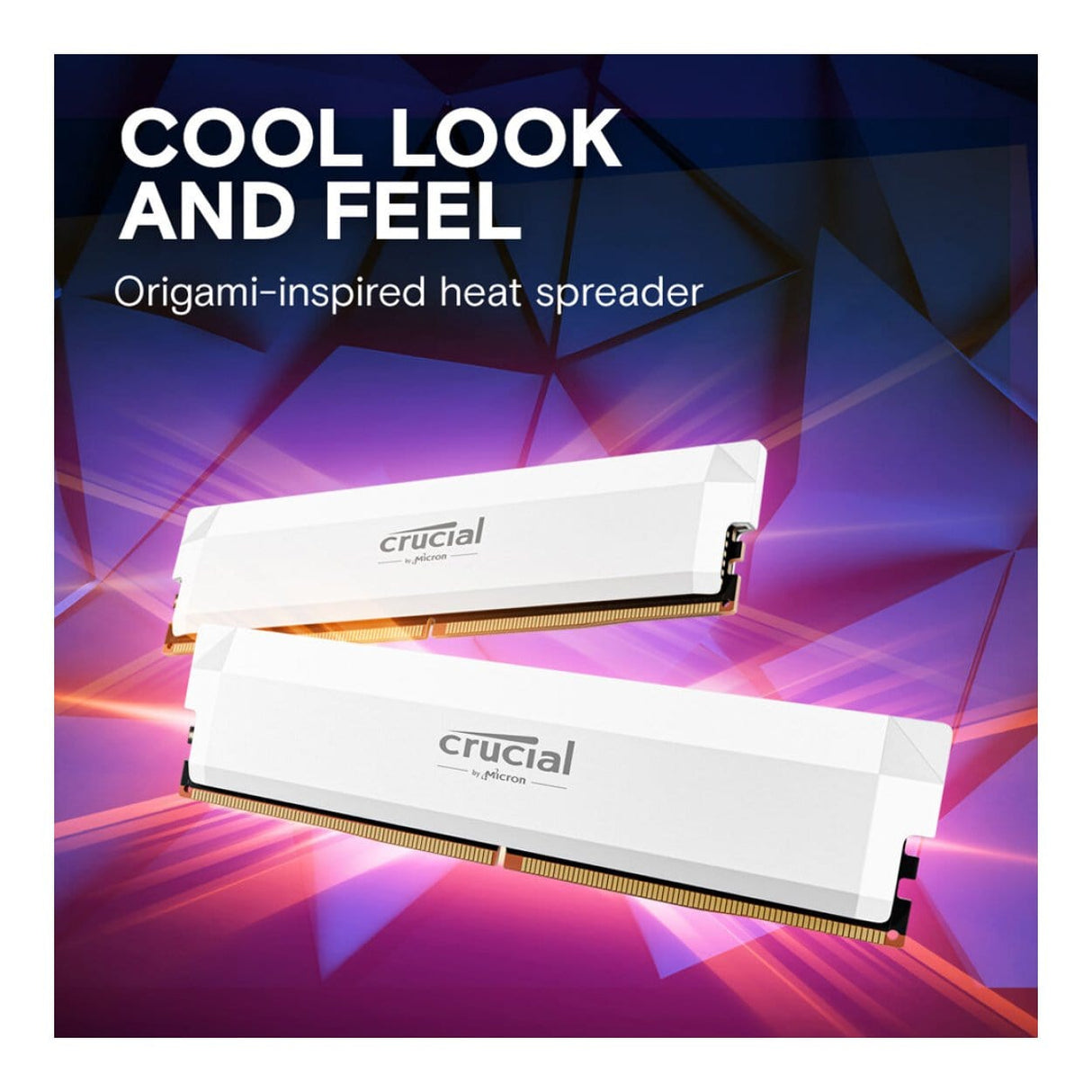 Crucial Pro Overclocking CP2K16G60C36U5W Memory Module 32GB 2 x 16GB DDR5 6000MHz