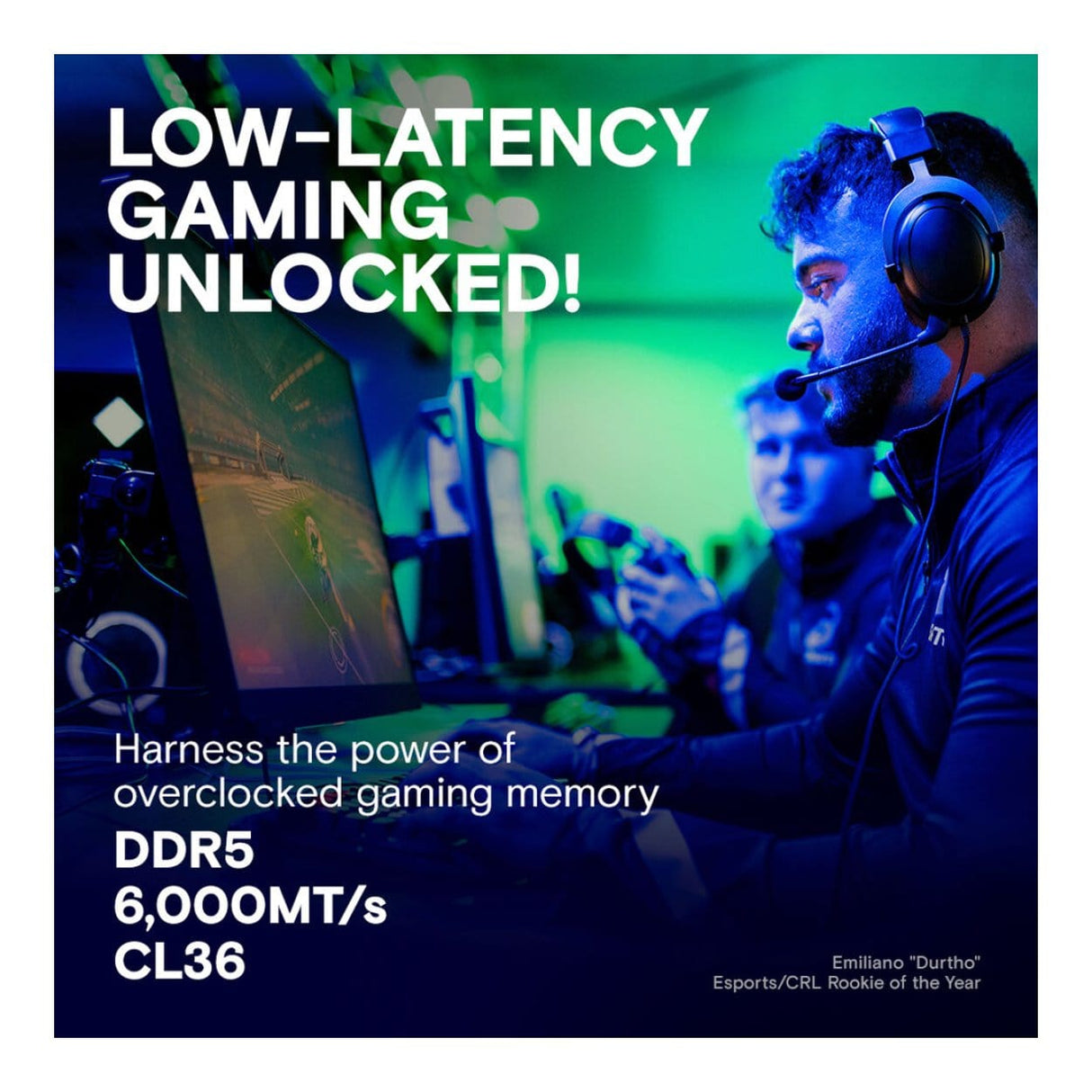 Crucial Pro Overclocking CP2K16G60C36U5W Memory Module 32GB 2 x 16GB DDR5 6000MHz