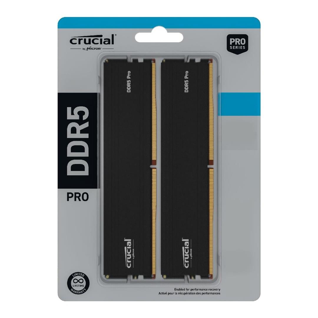 Crucial Pro OC CP2K32G64C40U5B Memory Module U-DIMM 64GB DDR5 6400MHz