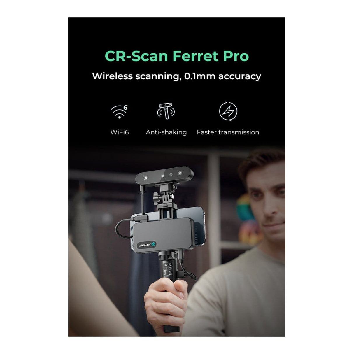 Creality CR-Scan Ferret Pro 3D Scanner Kit CR-FERRET-PRO
