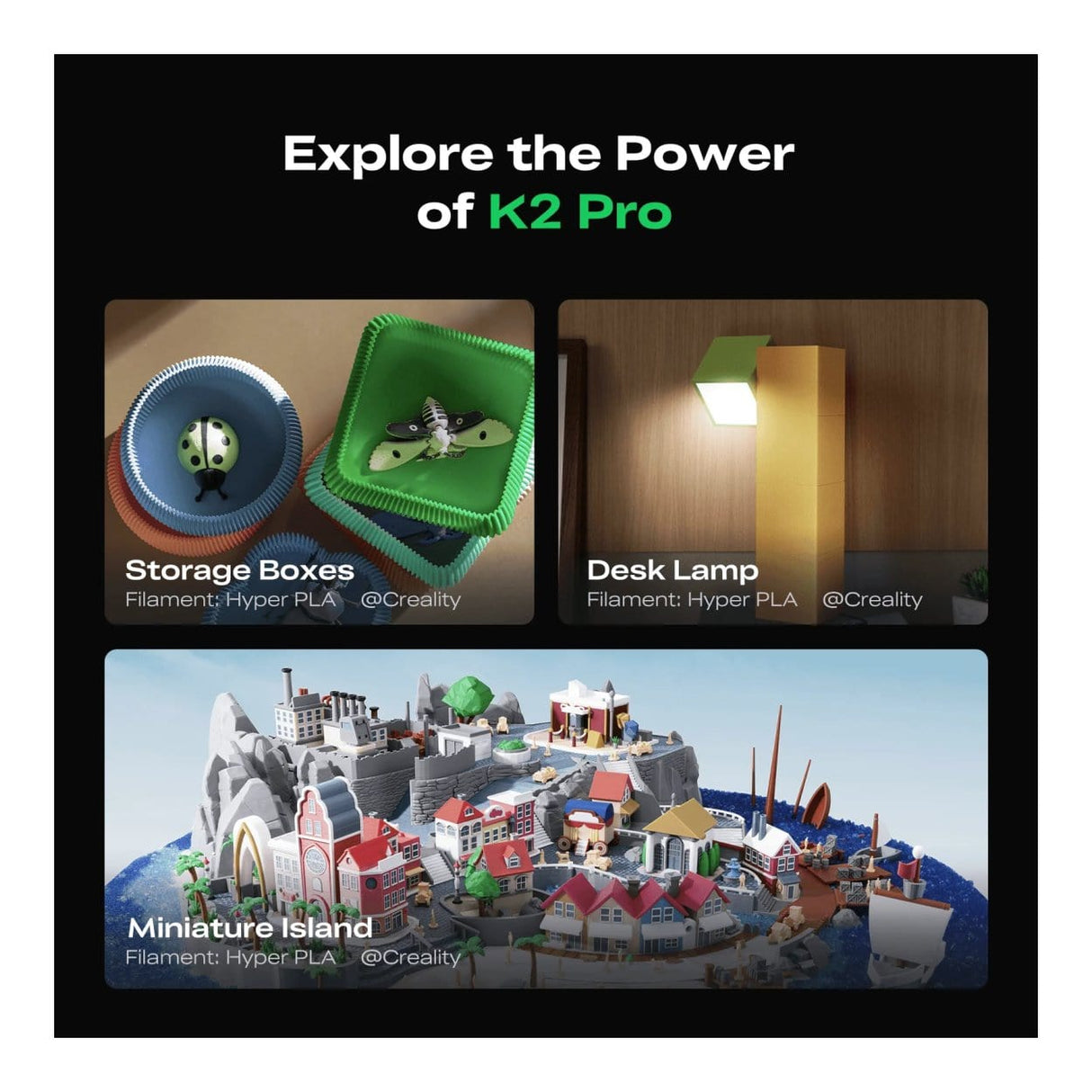 Creality K2 Pro 3D Printer with CFS Combo