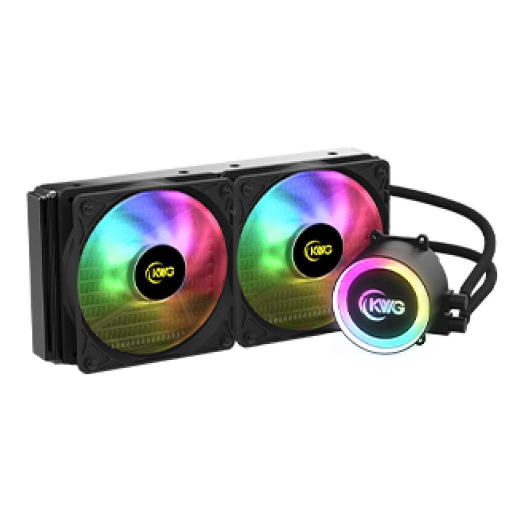 KWorld KWG Crater M1 240 Dual 120mm Liquid Cooler CRATERM1240R