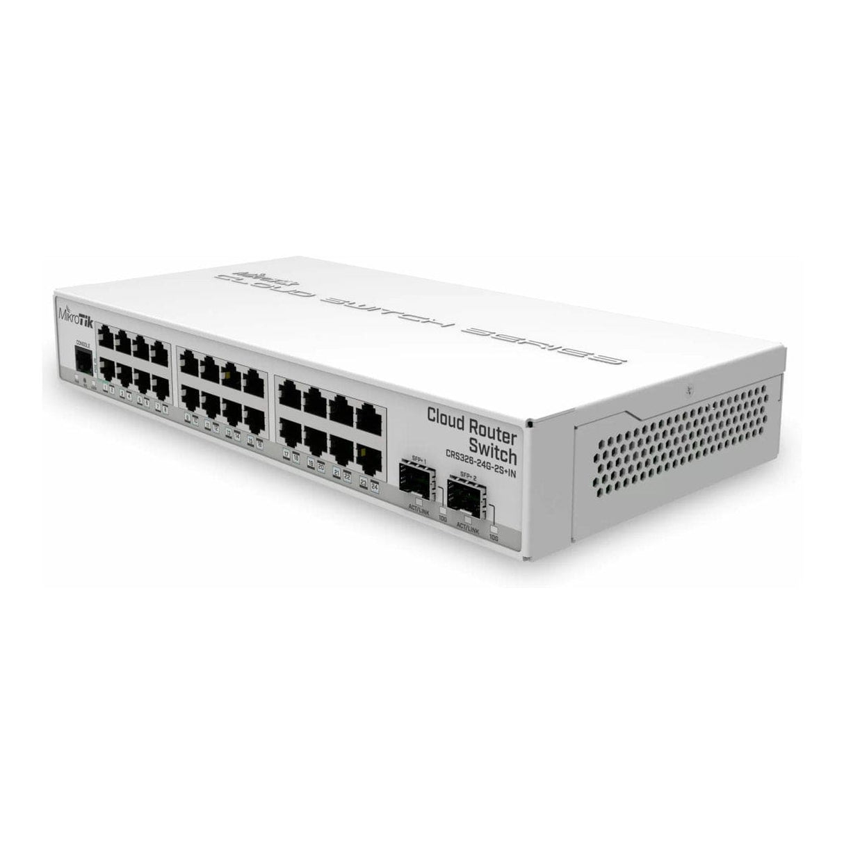 MikroTik Cloud Router Switch 24-port Gigabit 2SFP+ L5 Licence CRS326-24G-2S+IN